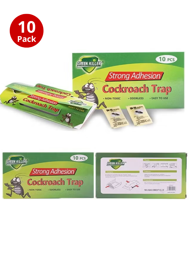 10 Pack Cockroach Sticky Traps